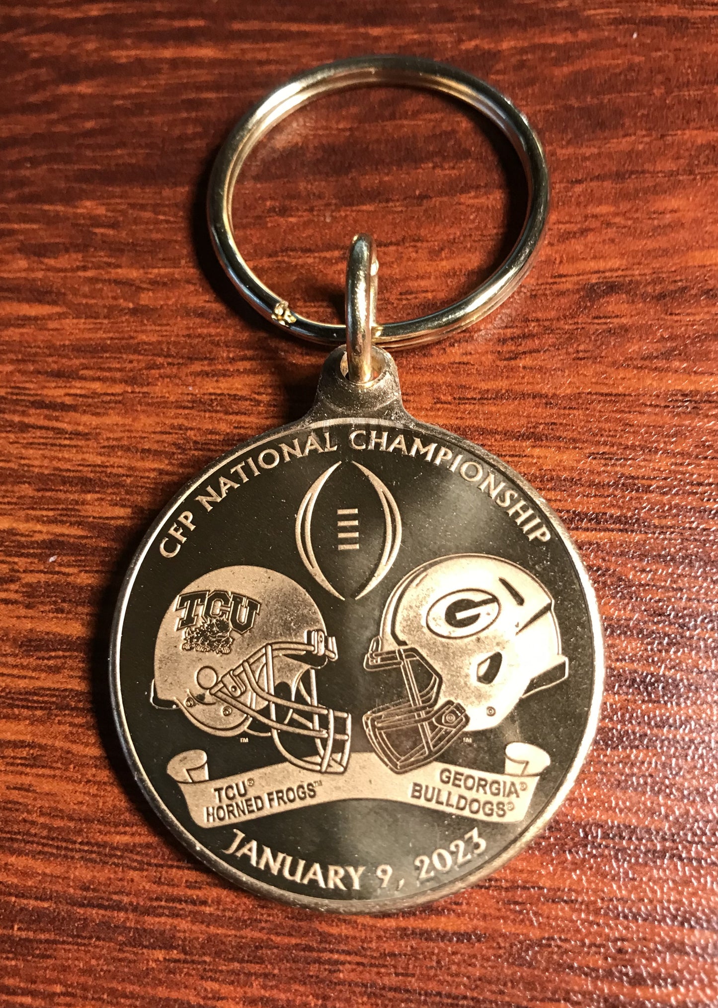 2023 National Championship Game Key Chain