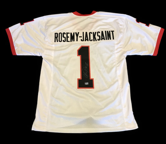 Marcus Rosemy-Jacksaint Autographed jersey White