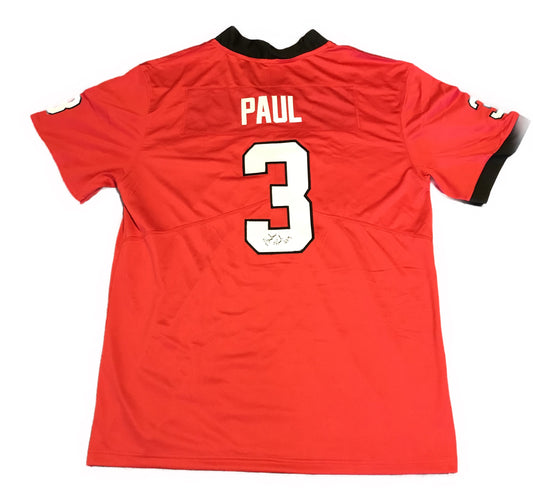 Andrew Paul Autograph Jersey Red