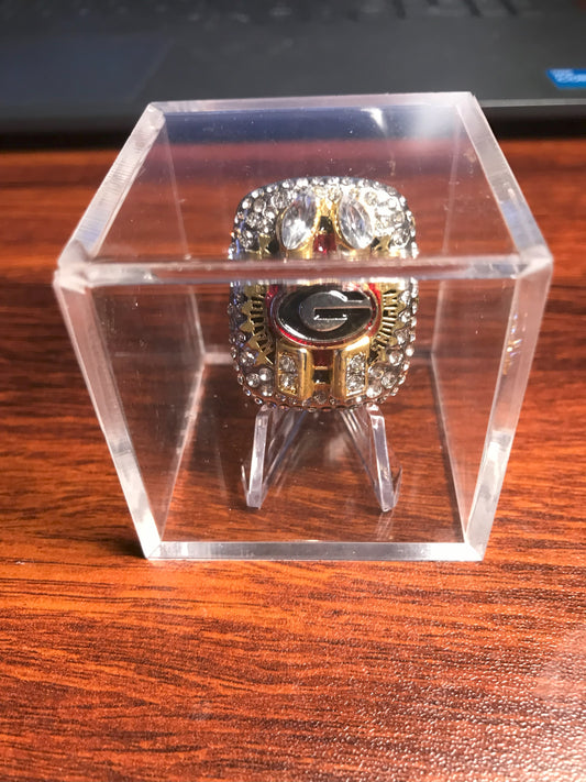 Ring - UGA 2022 Kirby Smart Replica National Championship Ring w/display box