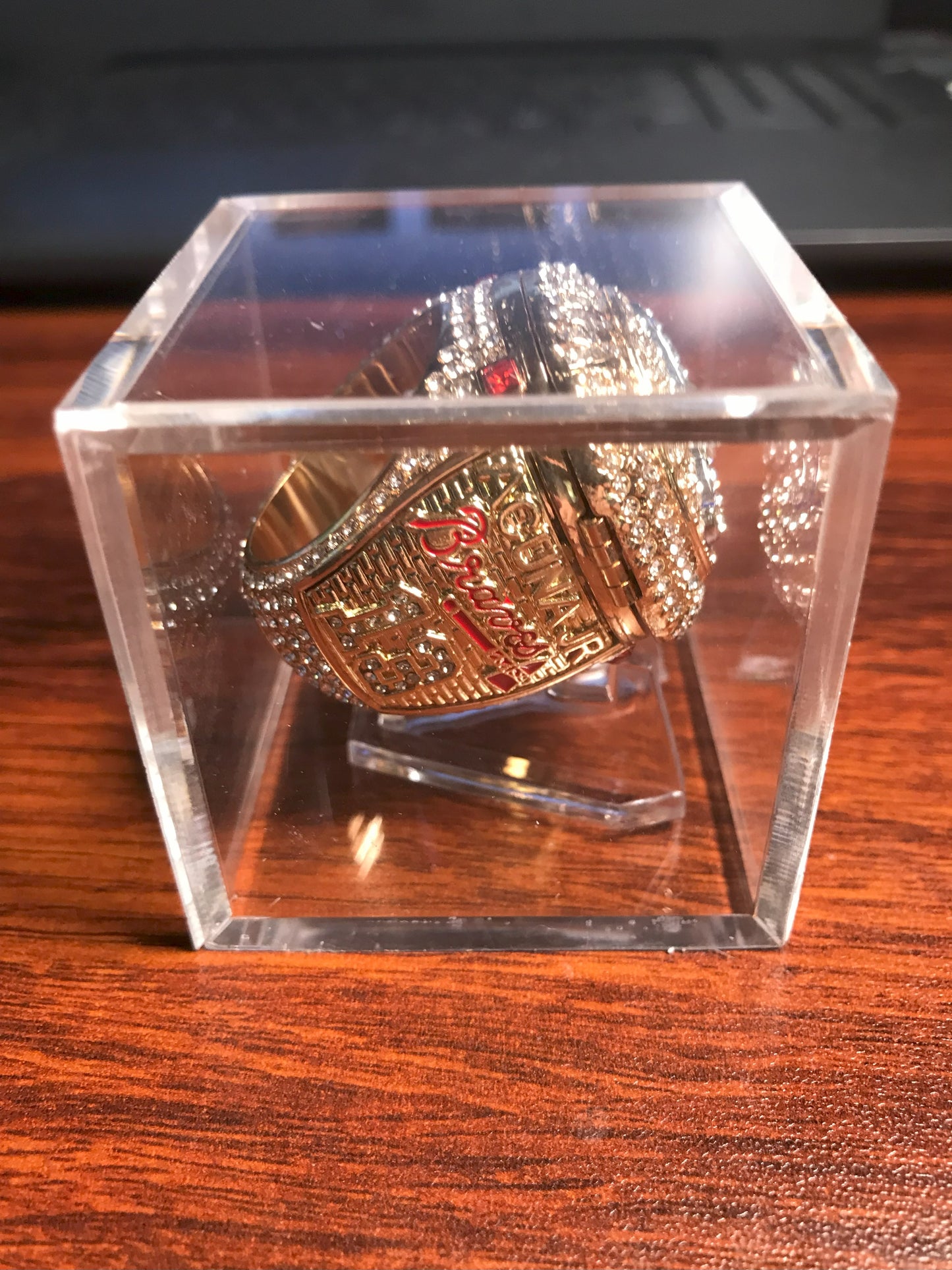Ring - Braves 2021 Ronald Acuna Jr. World Series Ring w/display box