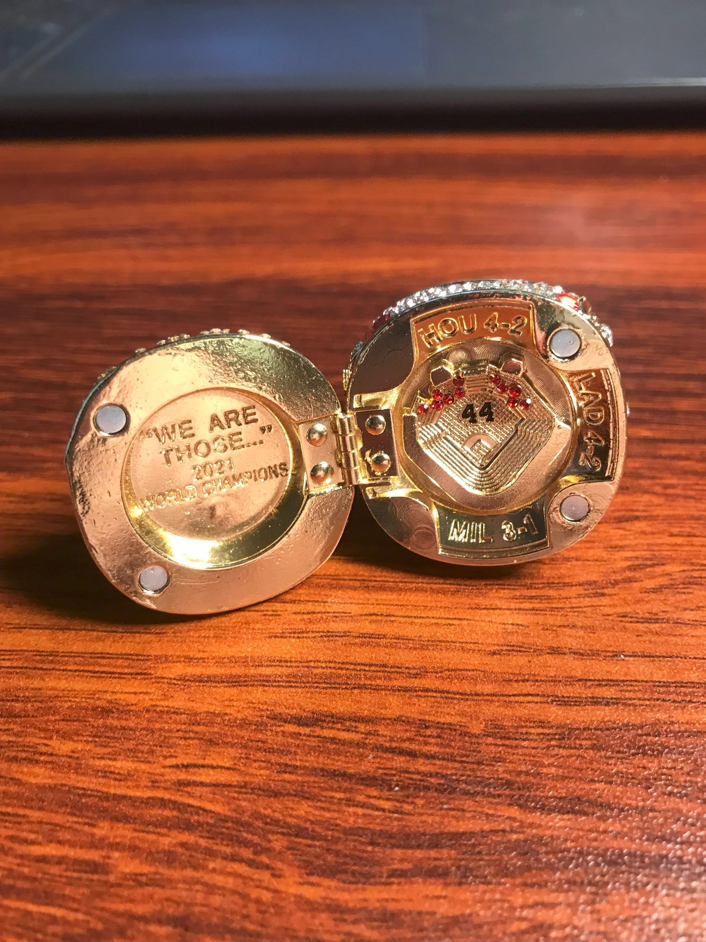Ring - Braves 2021 Austin Riley World Series Ring w/display box
