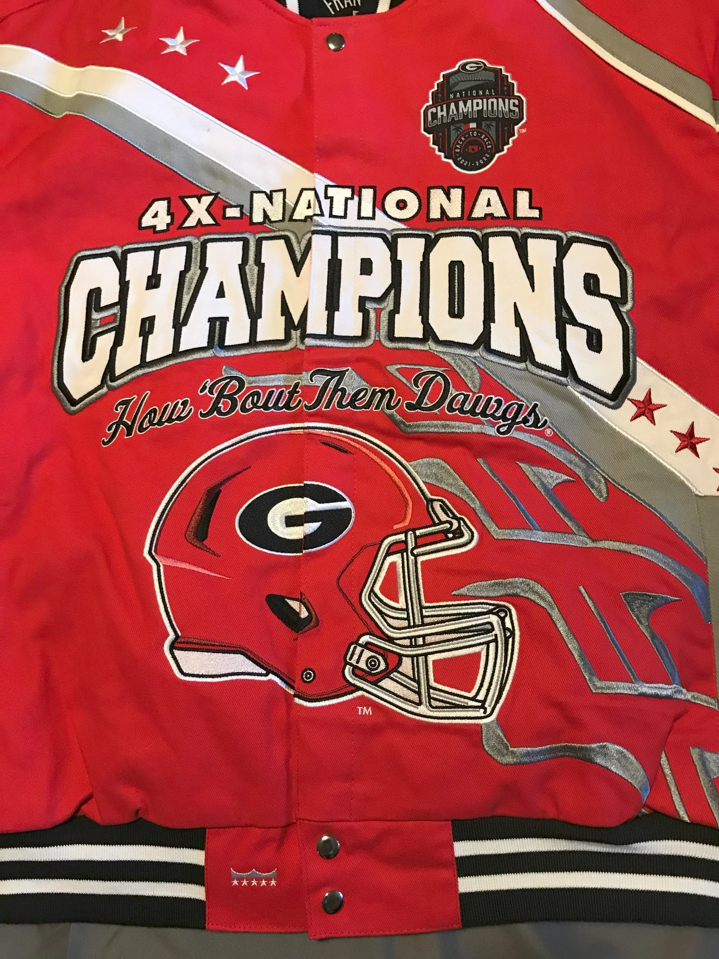 4x National Champions jacket - UGA