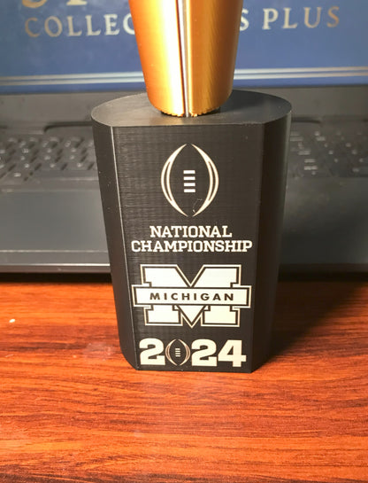 Michigan 2024 10" National Championship Replica Trophy