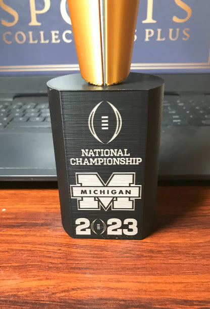 Michigan 2023 10" National Championship Replica Trophy