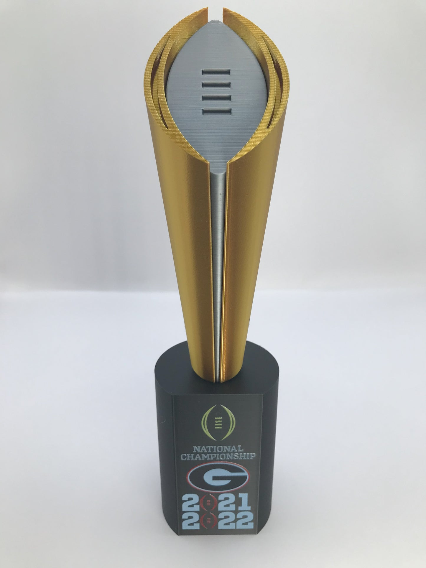 UGA 2021/2022 Replica National Championship Trophy - UV Color Print