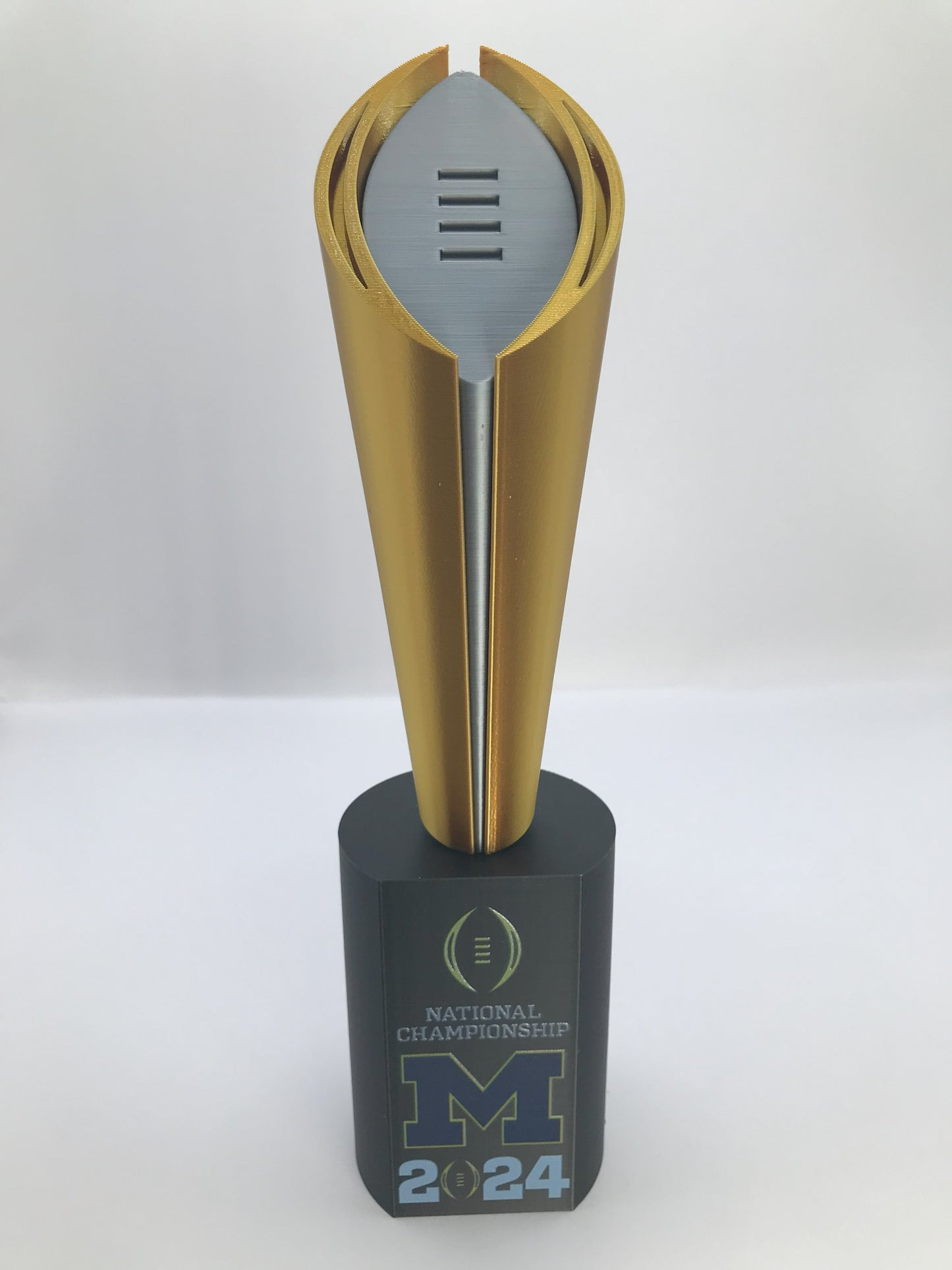 Michigan 2024 10" National Championship Replica Trophy - UV Color Print