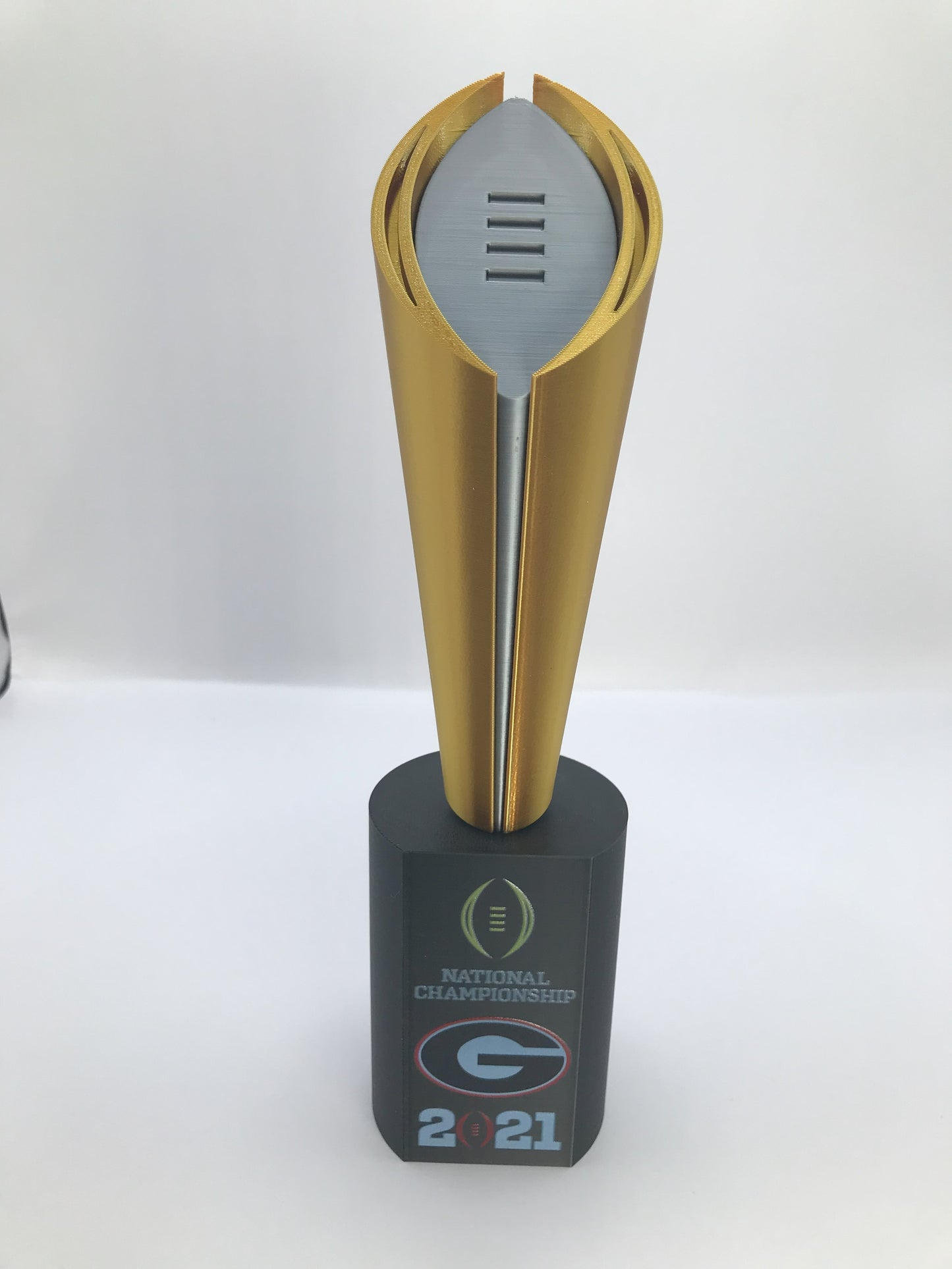 UGA 2021 Replica National Championship Trophy - UV Color Print
