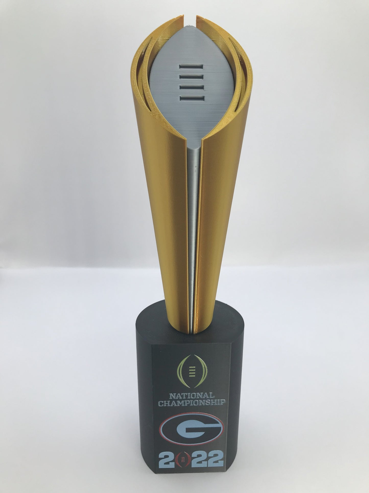 UGA 2022 Replica National Championship Trophy - UV Color Print