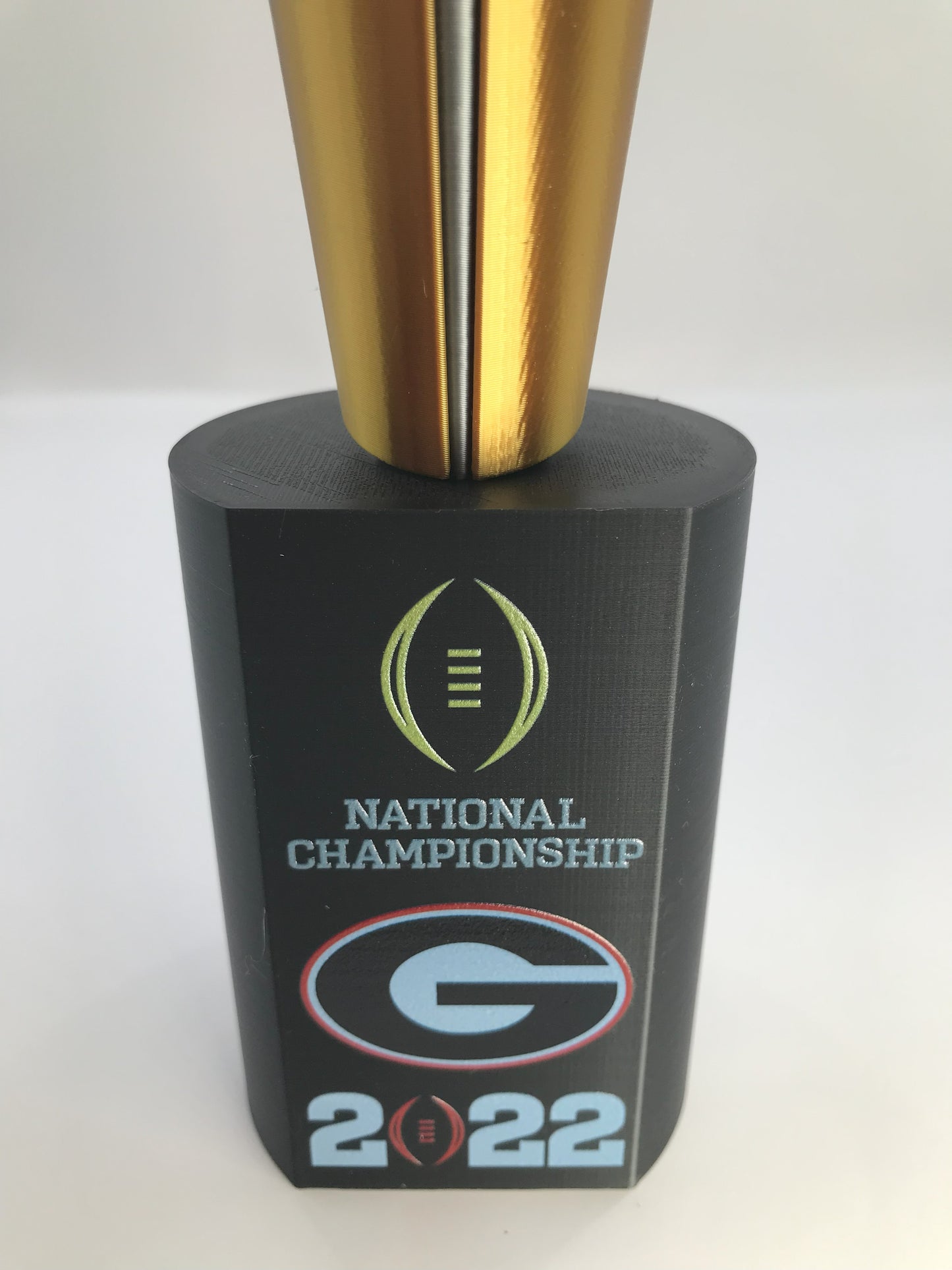 UGA 2022 Replica National Championship Trophy - UV Color Print