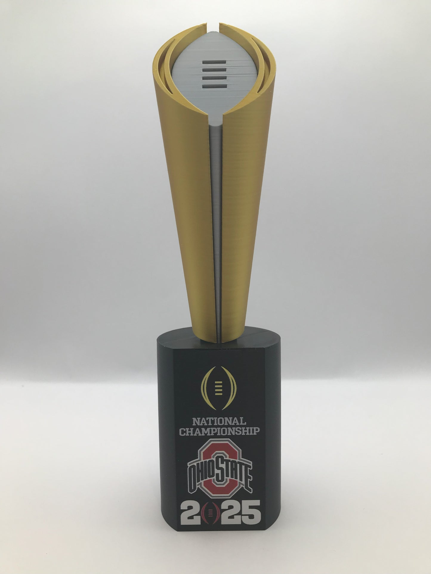 Ohio St 2025 10" National Championship Replica Trophy - UV Color Print