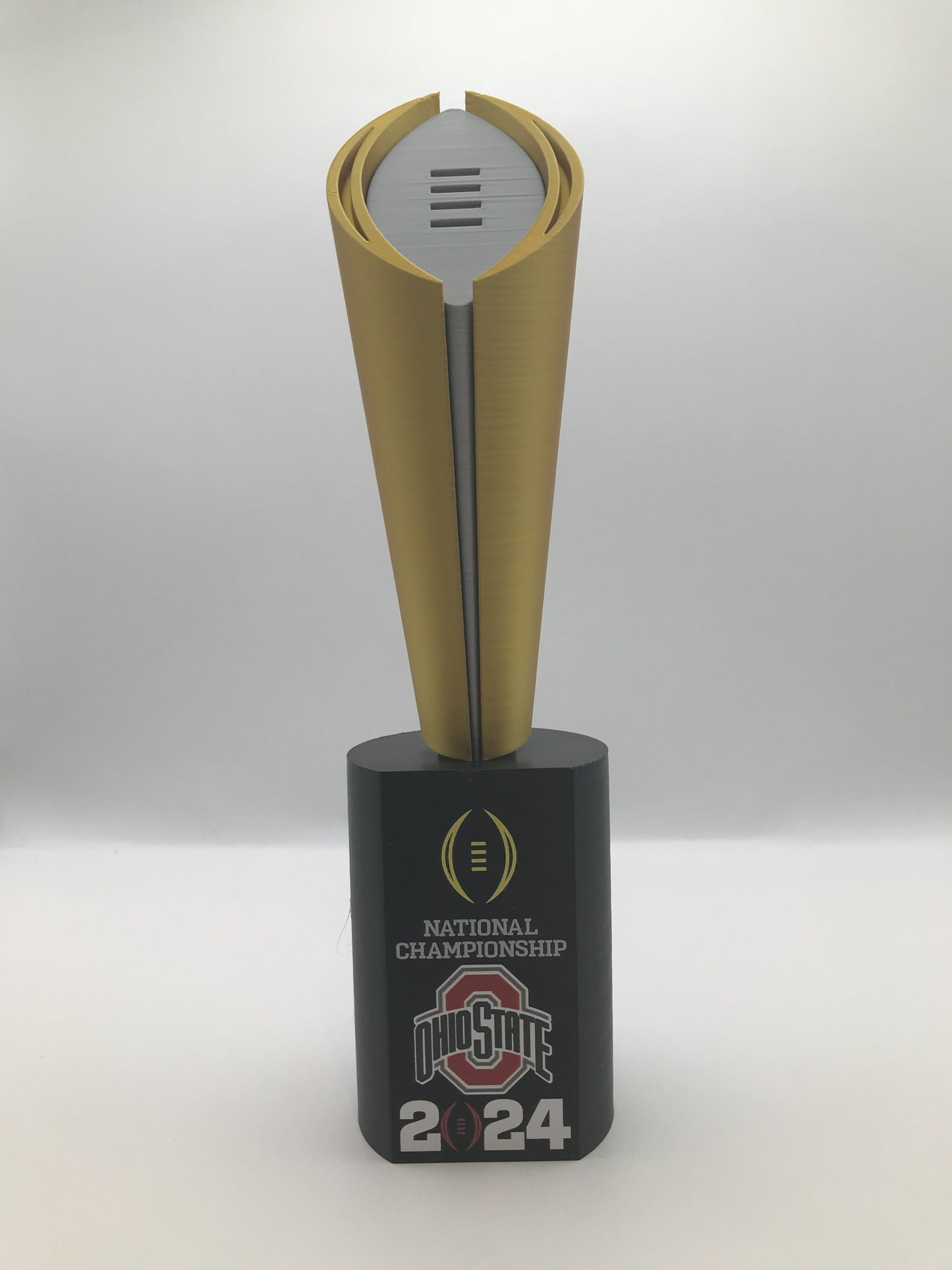Ohio St 2024 10" National Championship Replica Trophy - UV Color Print