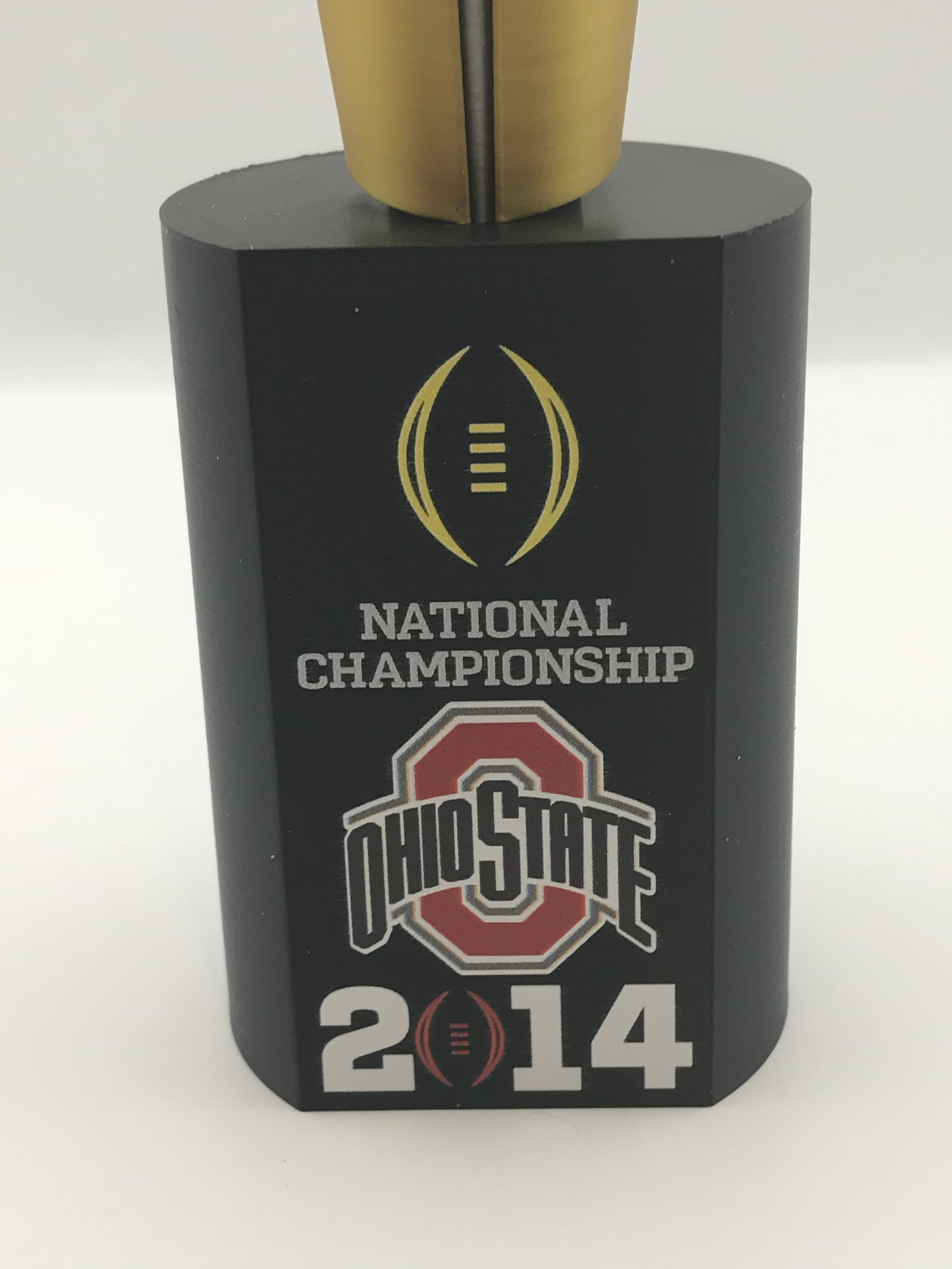Ohio St 2014 10" National Championship Replica Trophy - UV Color Print