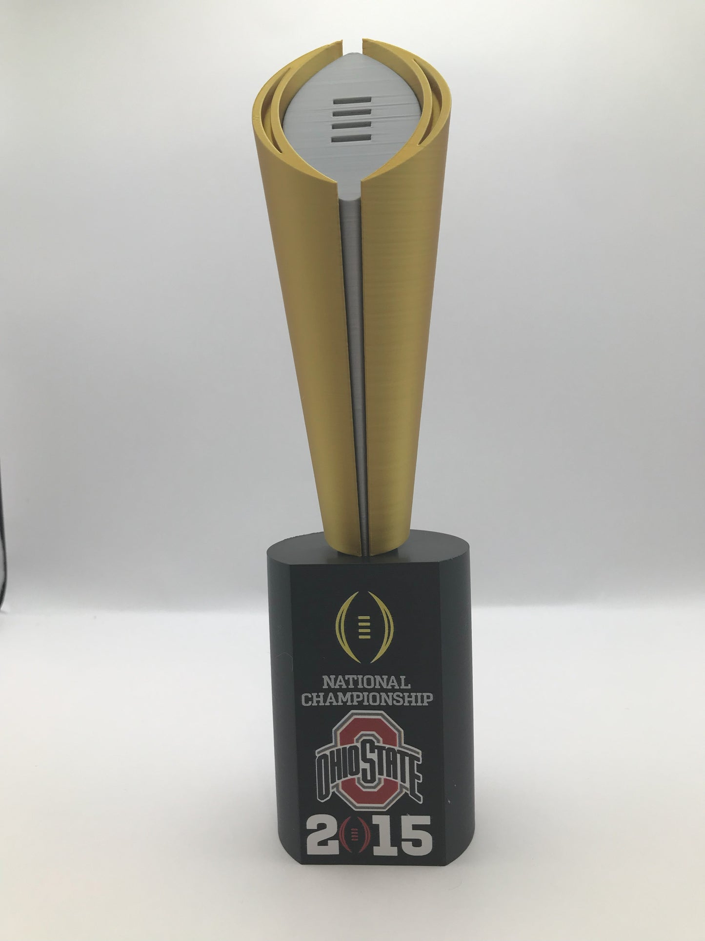 Ohio St 2015 10" National Championship Replica Trophy - UV Color Print
