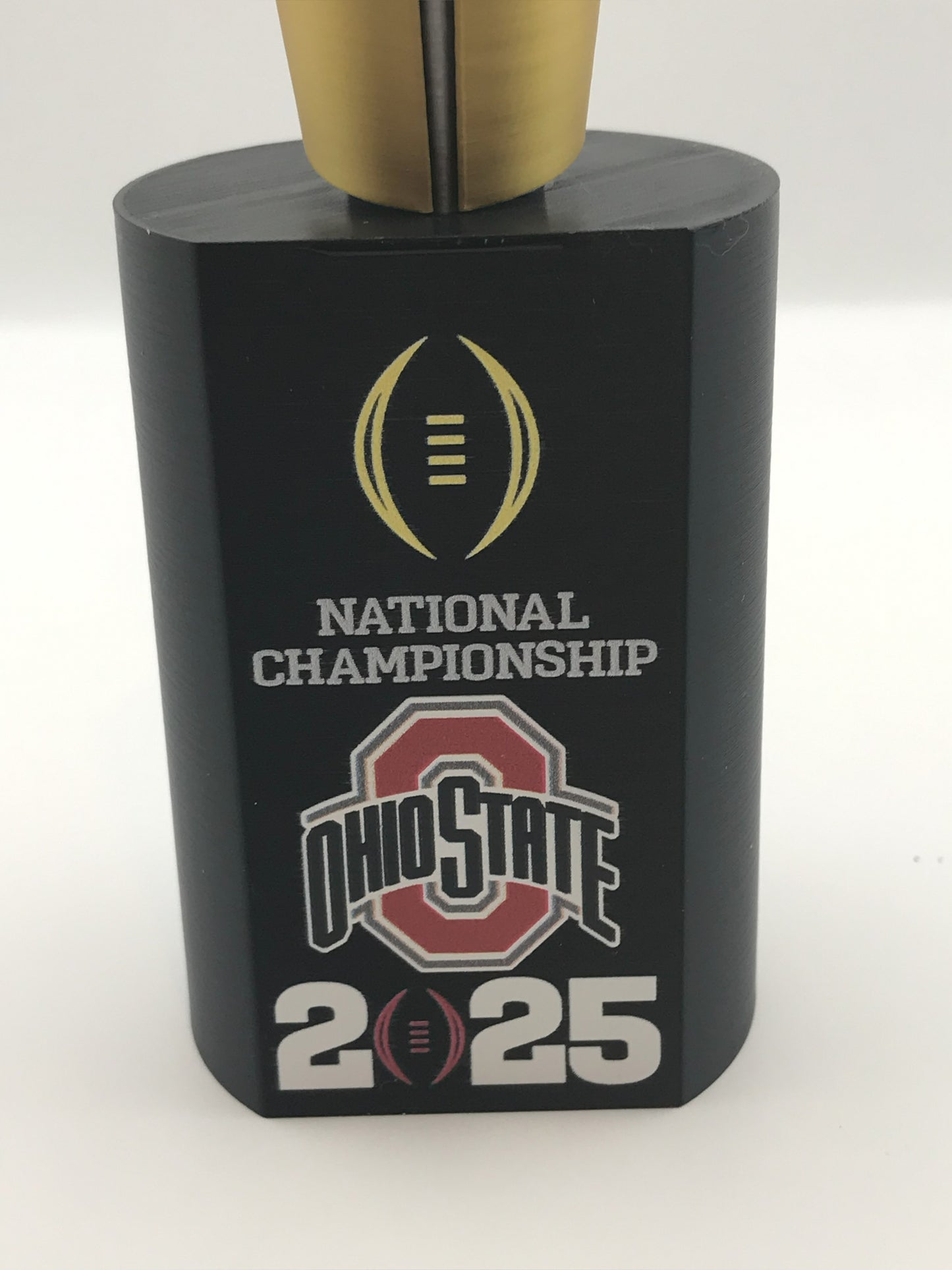 Ohio St 2025 10" National Championship Replica Trophy - UV Color Print