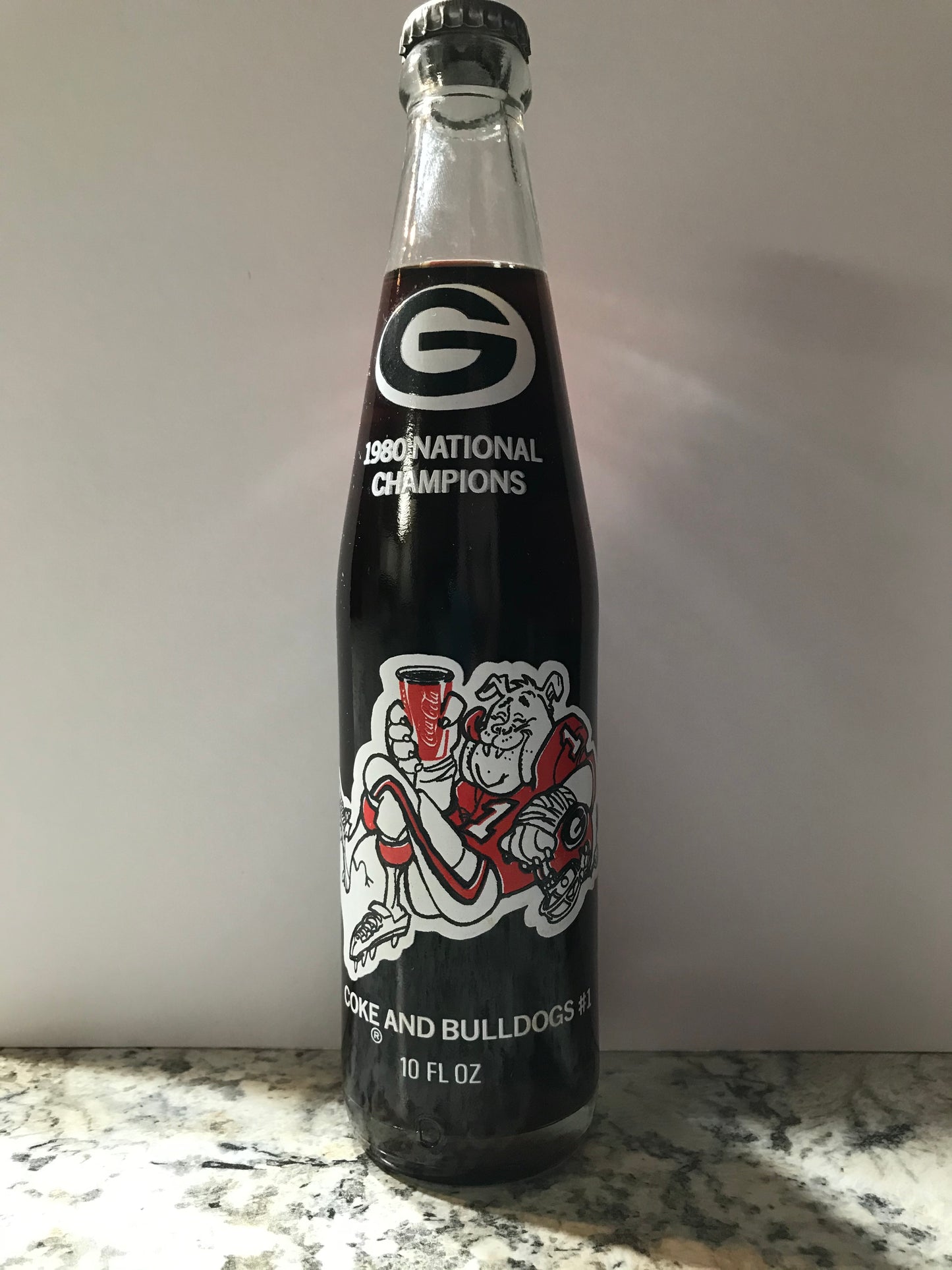UGA 1980 National Championship Coke Bottle
