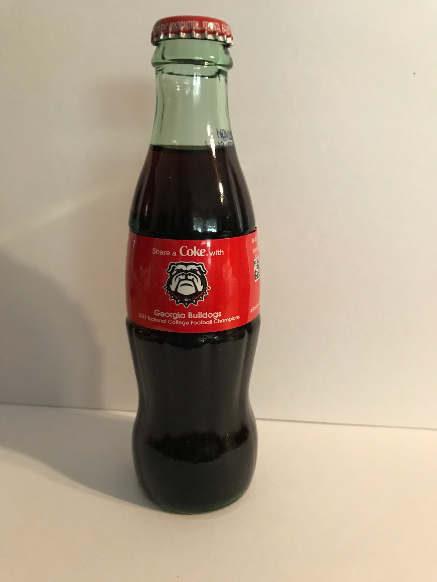 UGA 2021 "Dawg" National Championship Coke Bottles