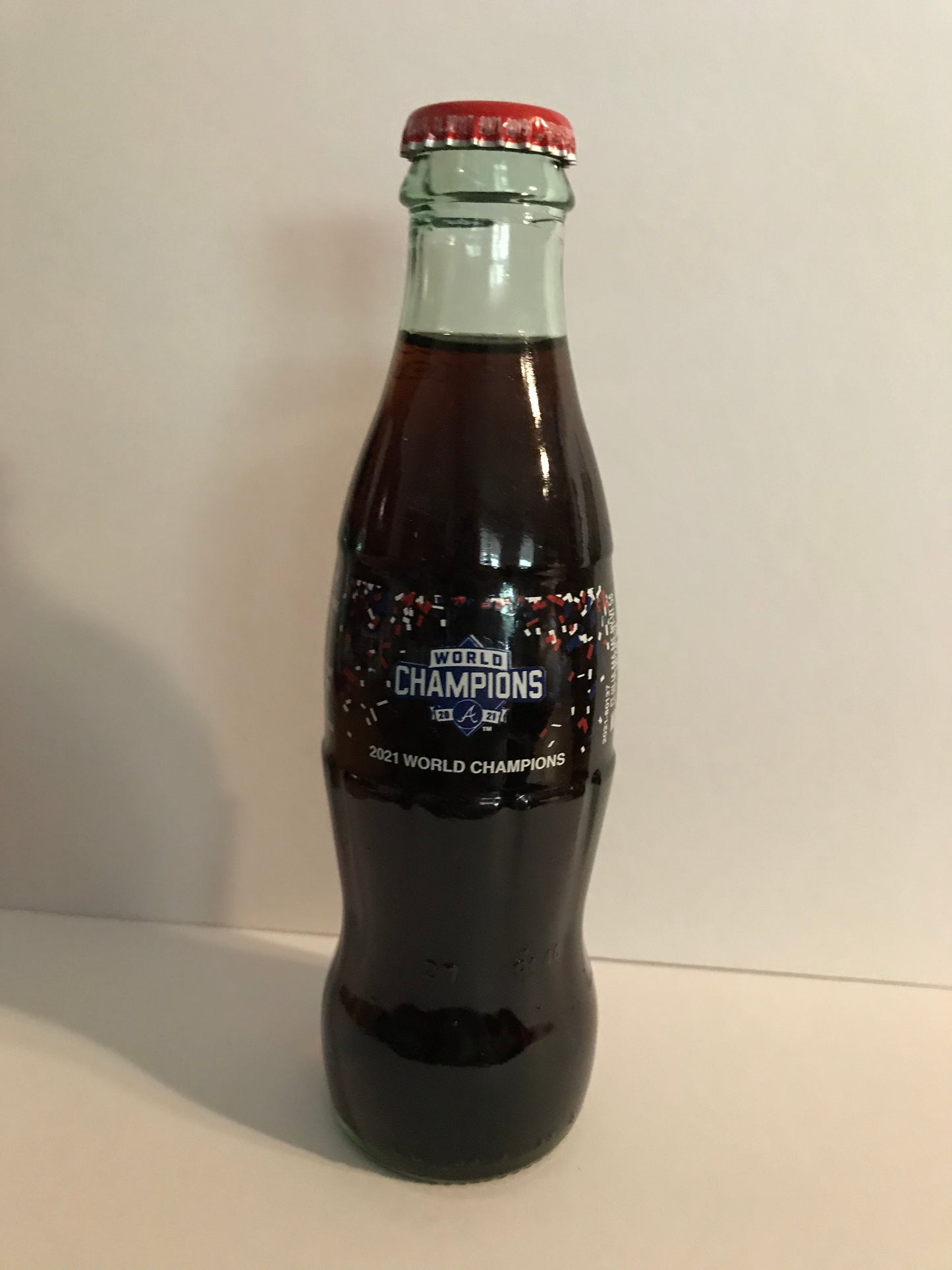 Atlanta Braves 2021 "Graffiti" World Champions Coke Bottles