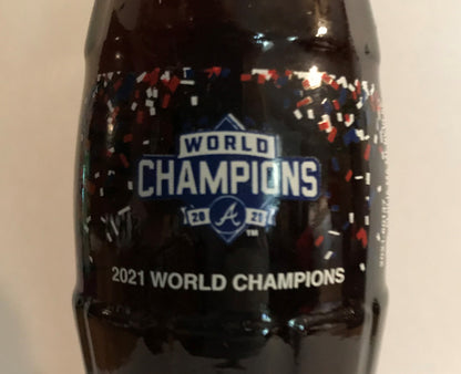 Atlanta Braves 2021 "Graffiti" World Champions Coke Bottles