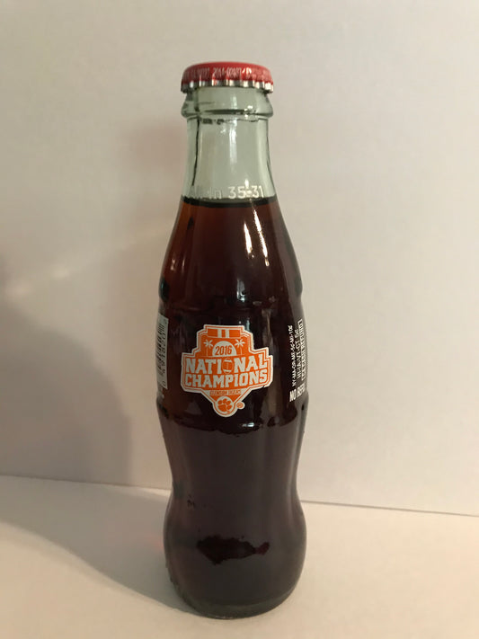 Clemson 2016 National Championship Coke Bottle