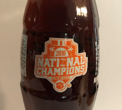 Clemson 2016 National Championship Coke Bottle