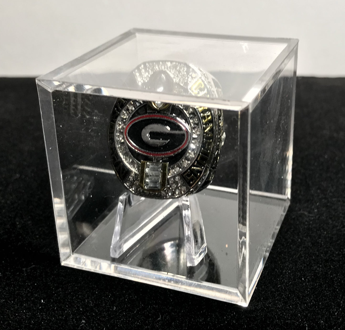 Ring - UGA 2021 Brock Bowers Replica National Championship Ring w/display box