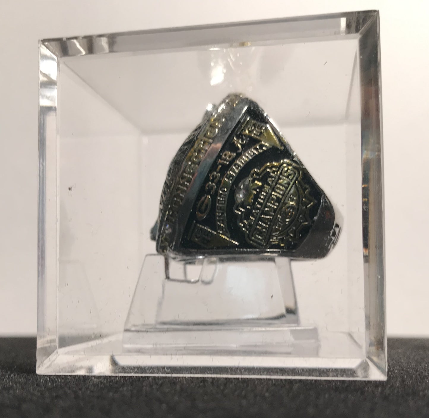 Ring - UGA 2021 Brock Bowers Replica National Championship Ring w/display box