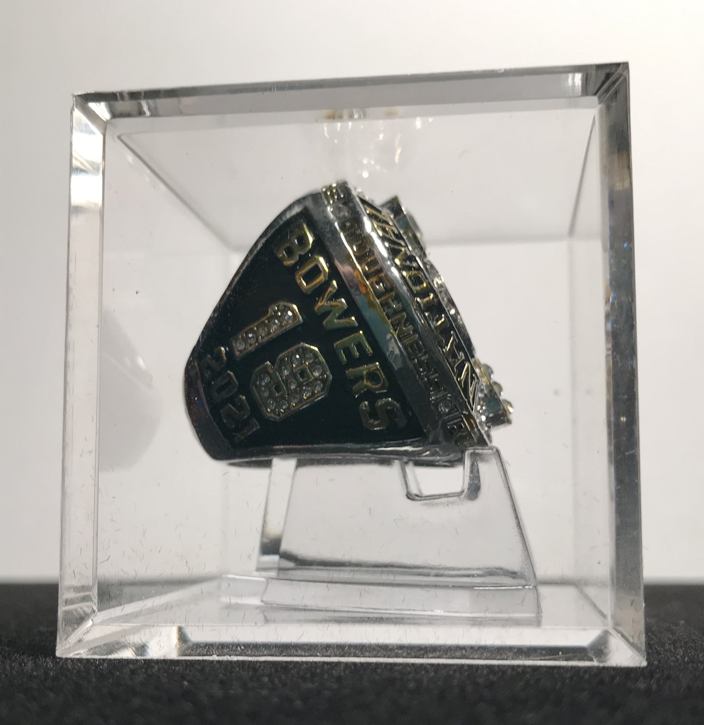 Ring - UGA 2021 Brock Bowers Replica National Championship Ring w/display box