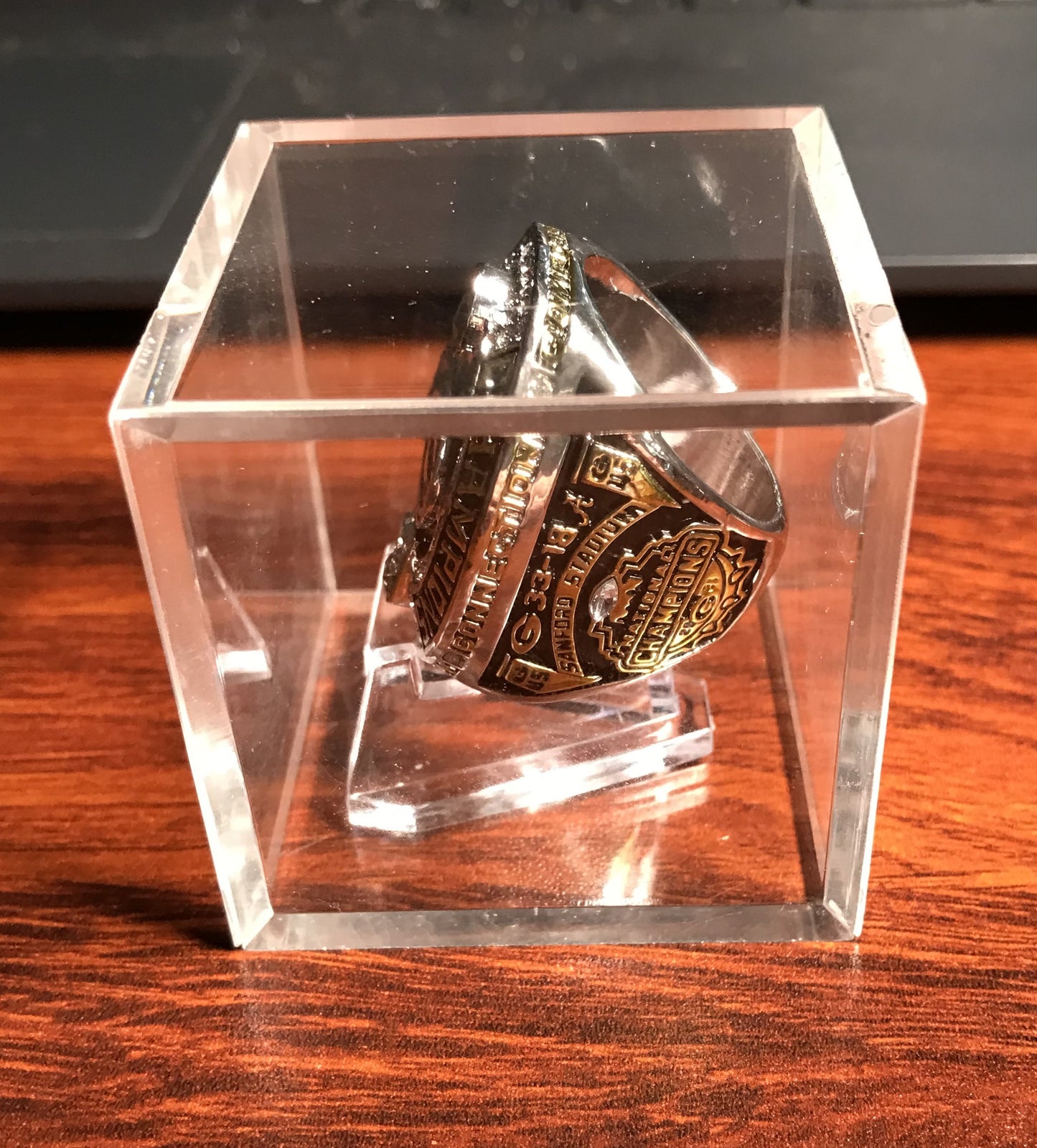Ring - UGA 2021 Stetson Bennett Replica National Championship Ring w/display box