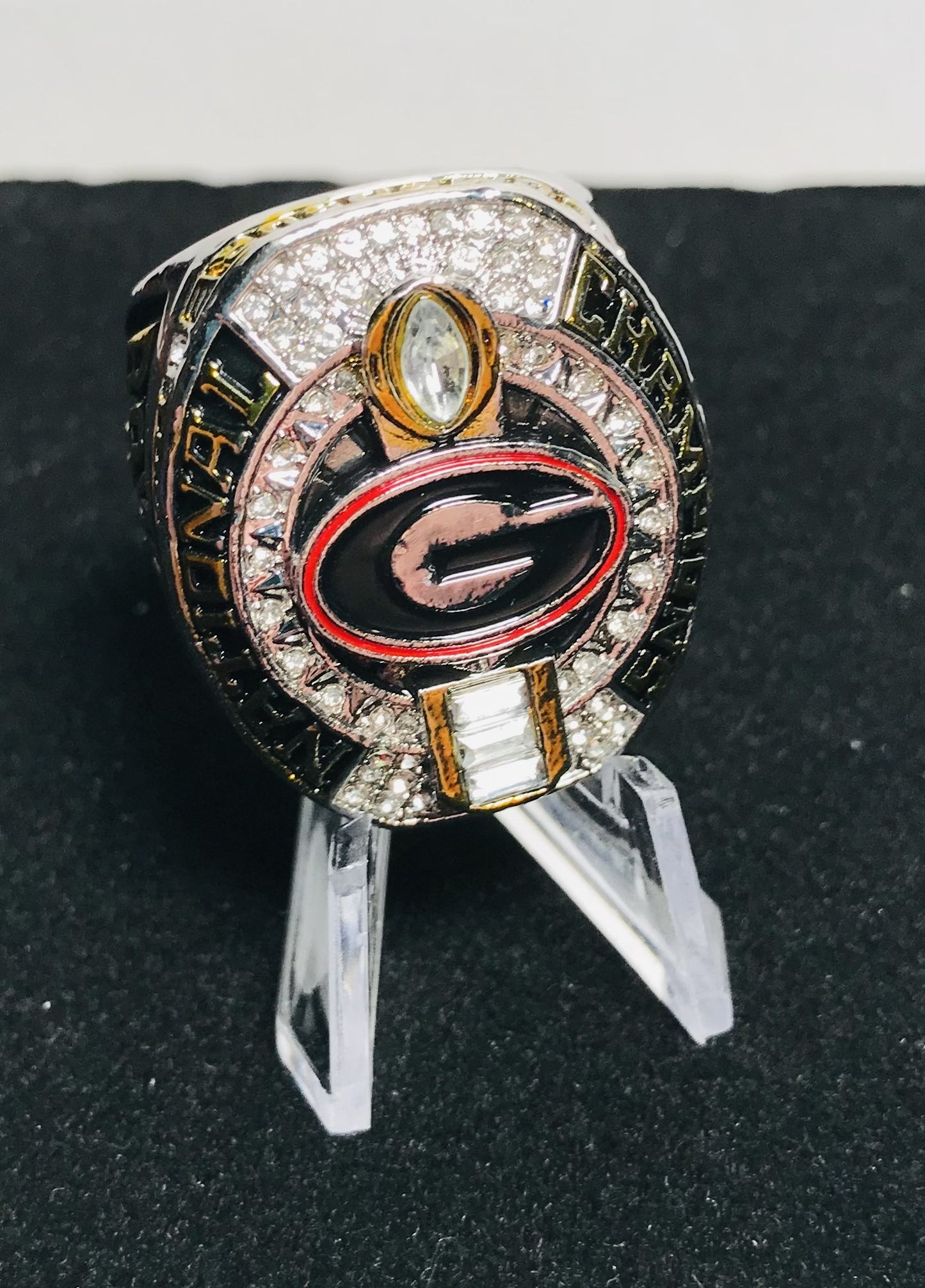 Ring - UGA 2021 Brock Bowers Replica National Championship Ring w/display box
