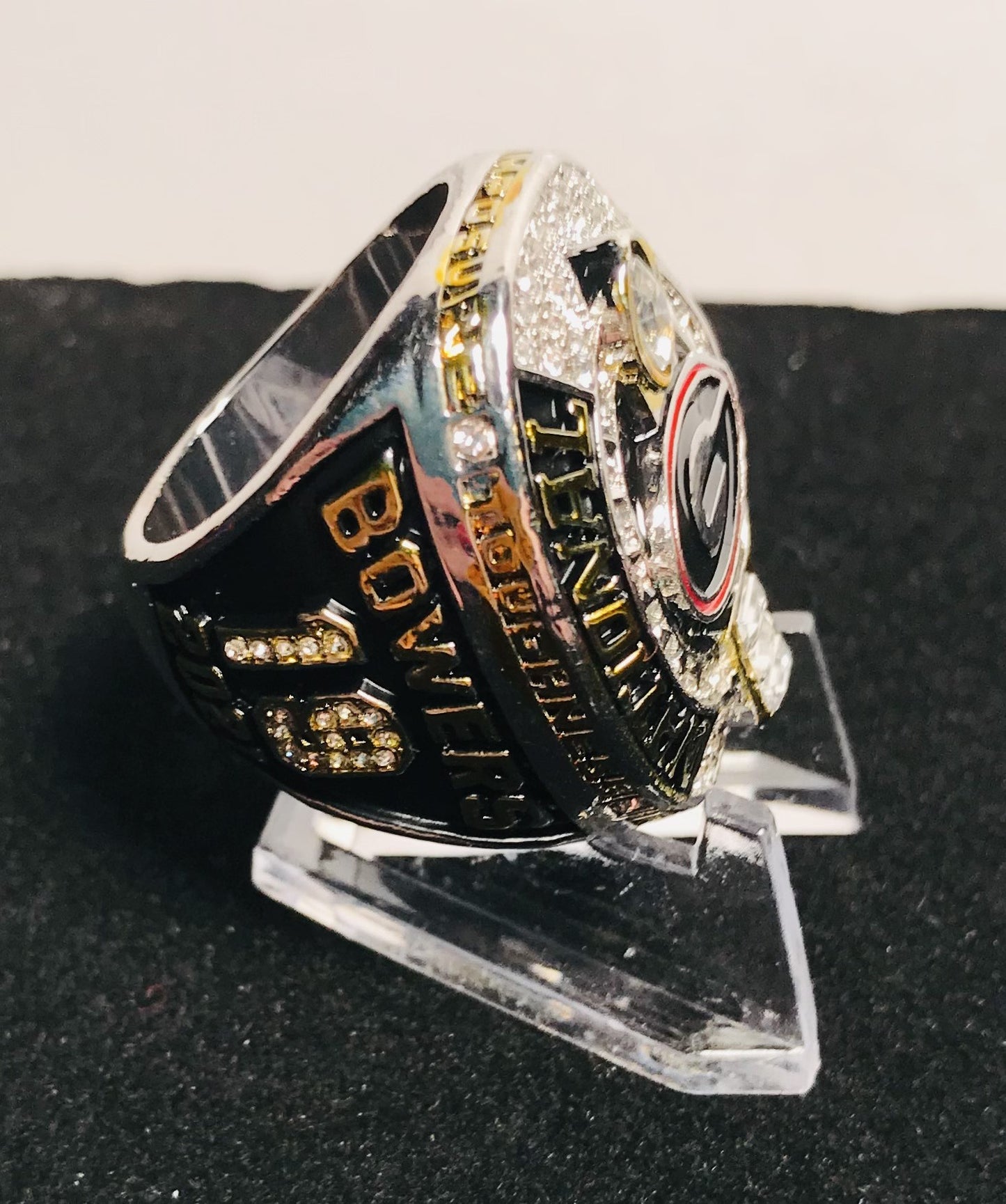 Ring - UGA 2021 Brock Bowers Replica National Championship Ring w/display box