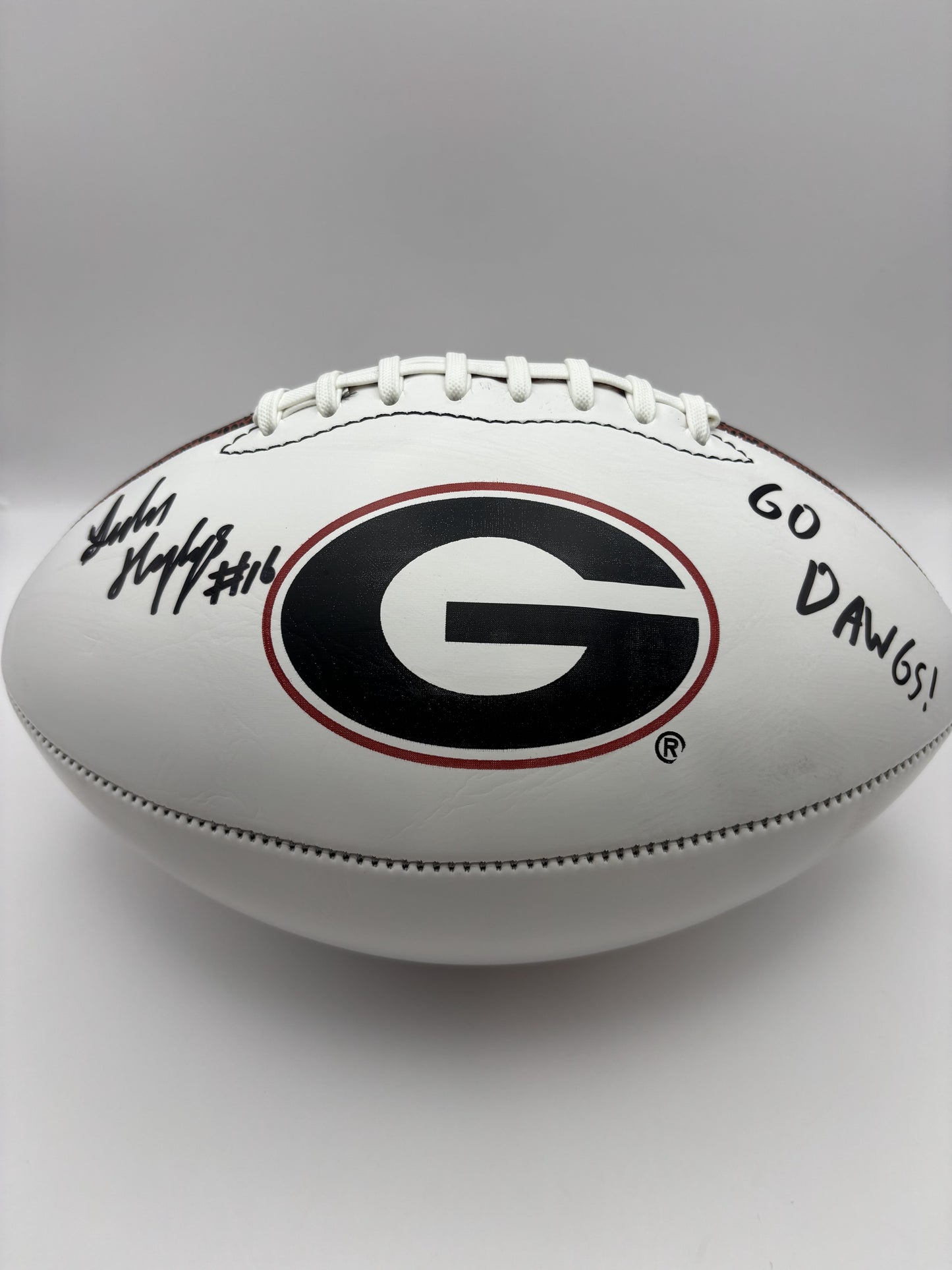 Football - London Humphreys Autographed Football with Beckett COA