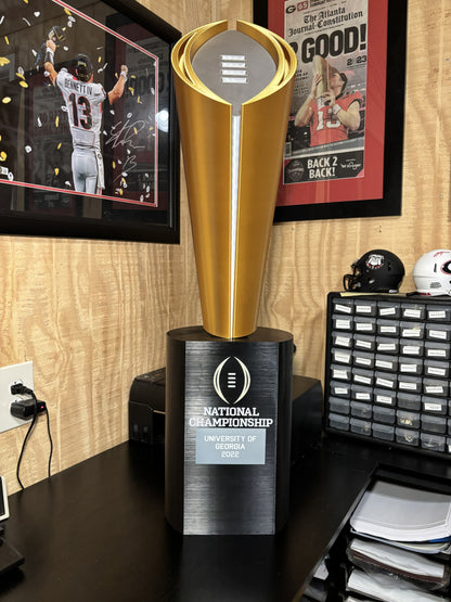 UGA 2022 Replica National Championship Trophy - FULL Size - same as the original