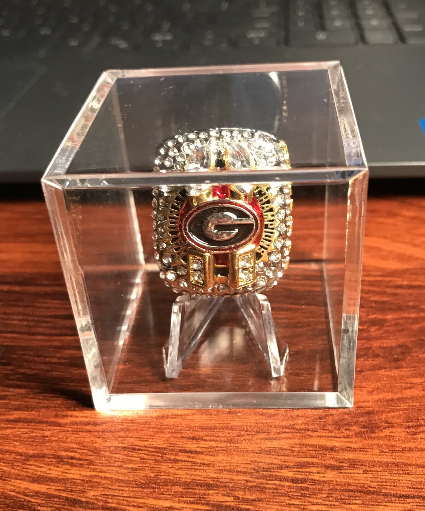 Ring - UGA 2022 Brock Bowers Replica National Championship Ring w/display box