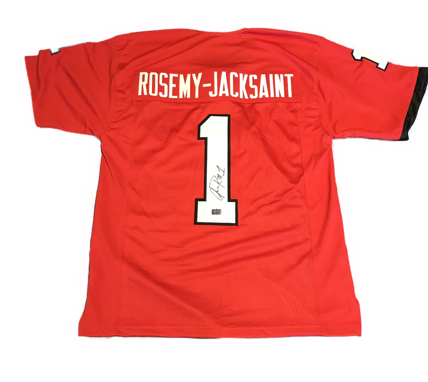 Marcus Rosemy-Jacksaint Autographed jersey Red