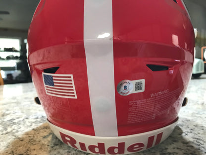 Stetson Bennett signed Full size Riddell Speedflex helmet - UGA