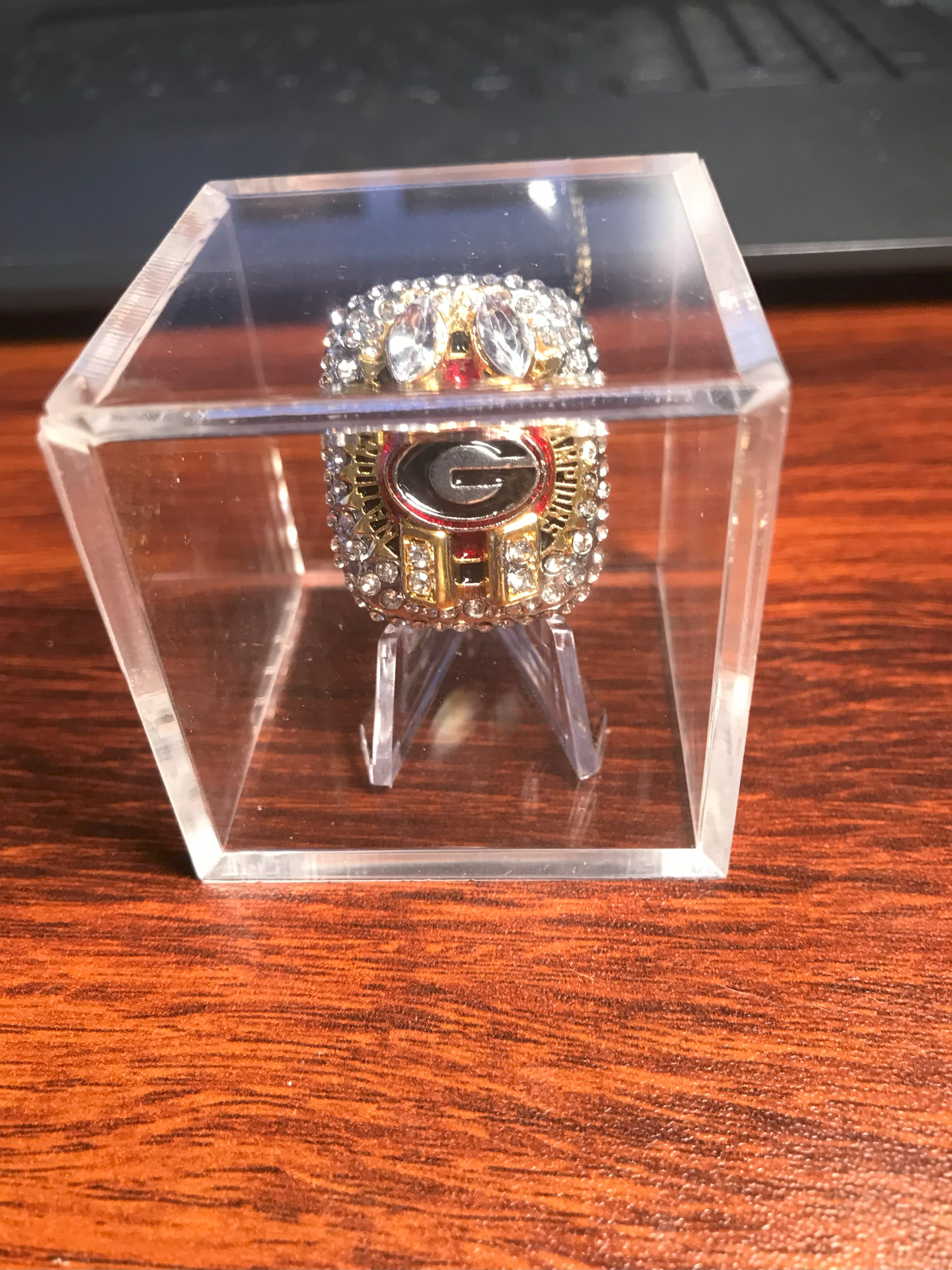 Ring - UGA 2022 Stetson Bennett Replica National Championship Ring w/d ...