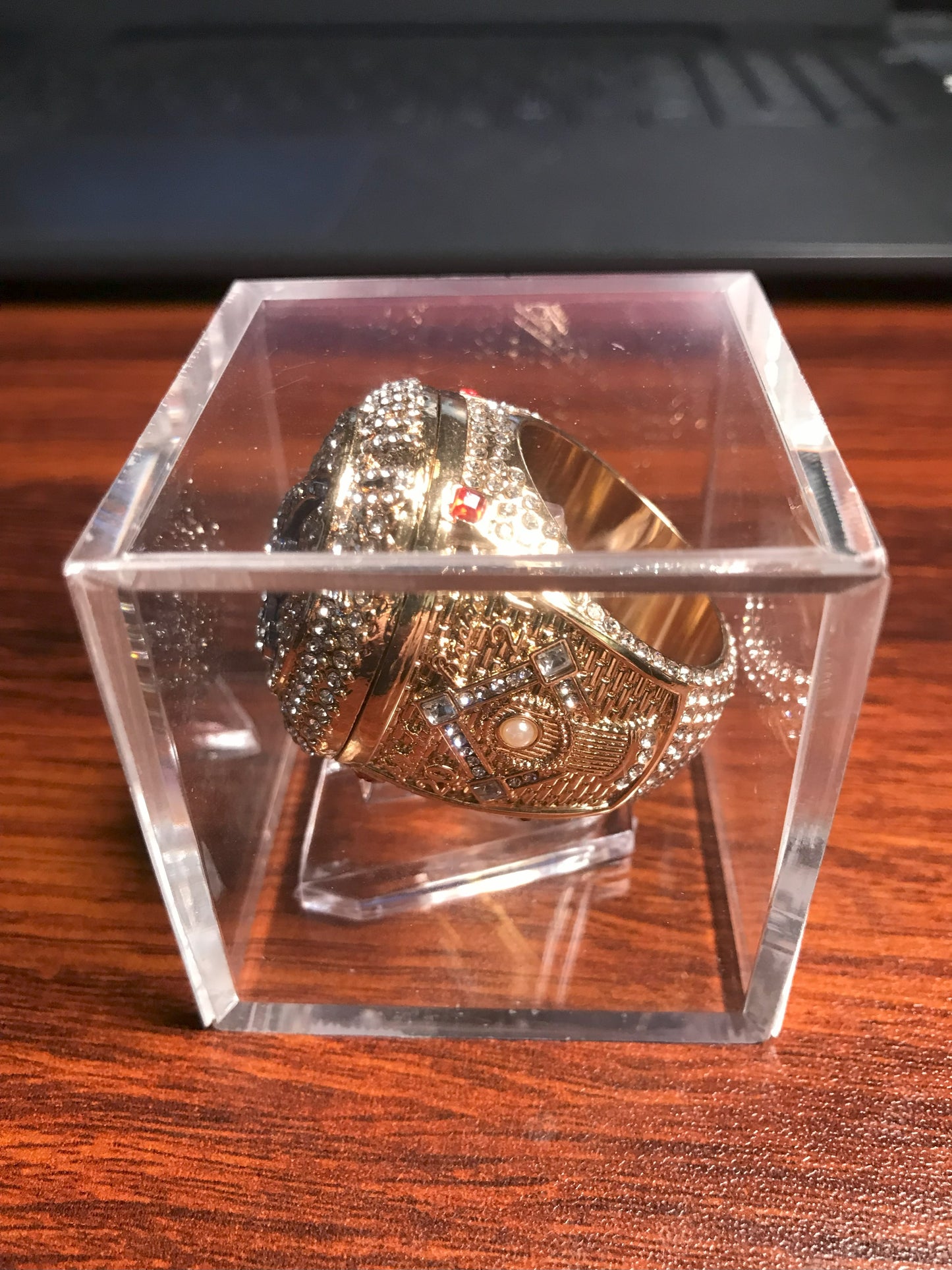 Ring - Braves 2021 Ronald Acuna Jr. World Series Ring w/display box