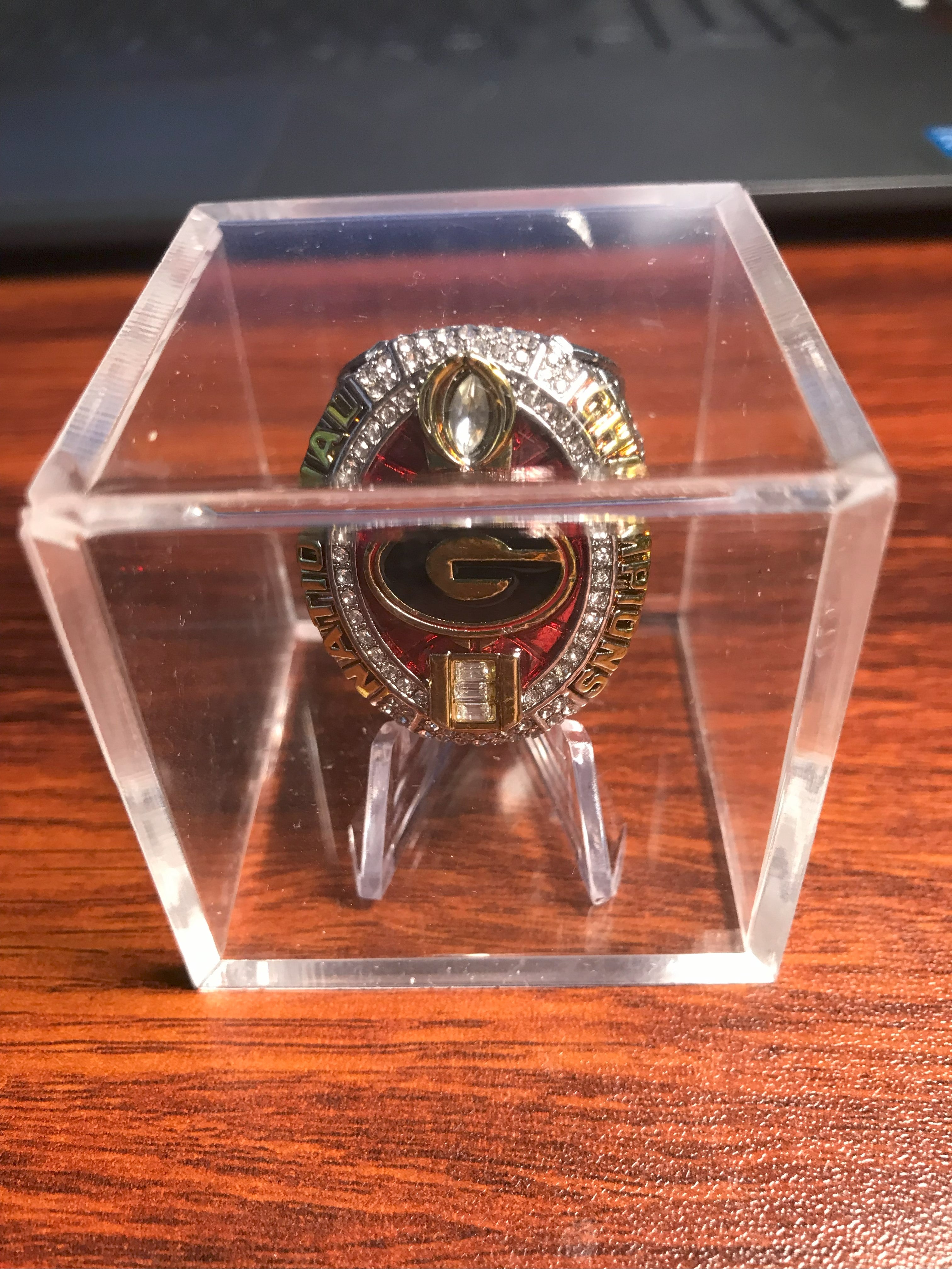 Ring - UGA 2022 Stetson Bennett NC Fan Ring w/display box – Sports ...