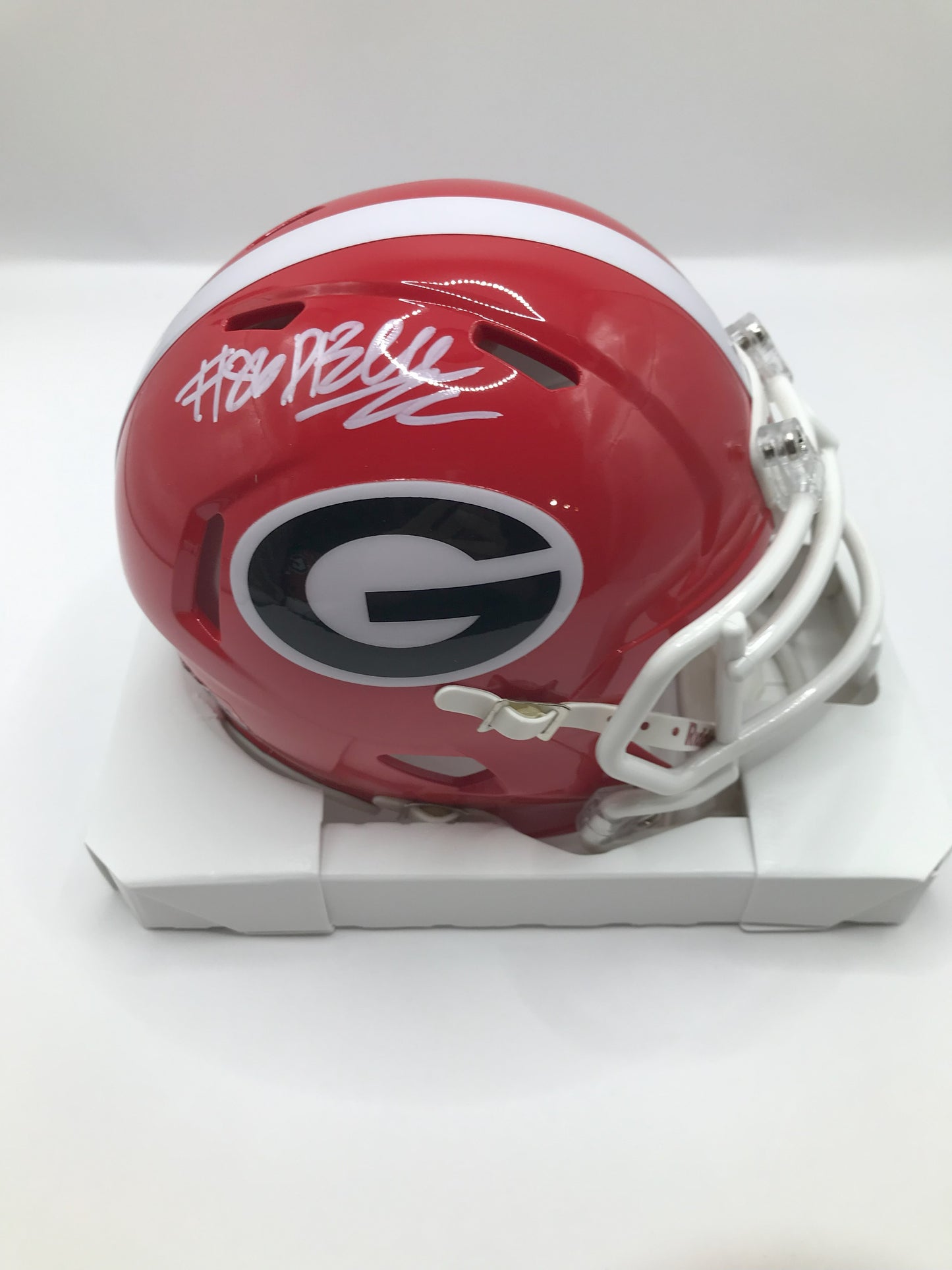 Mini Helmet - Dillon Bell Autographed Riddell with Legit COA