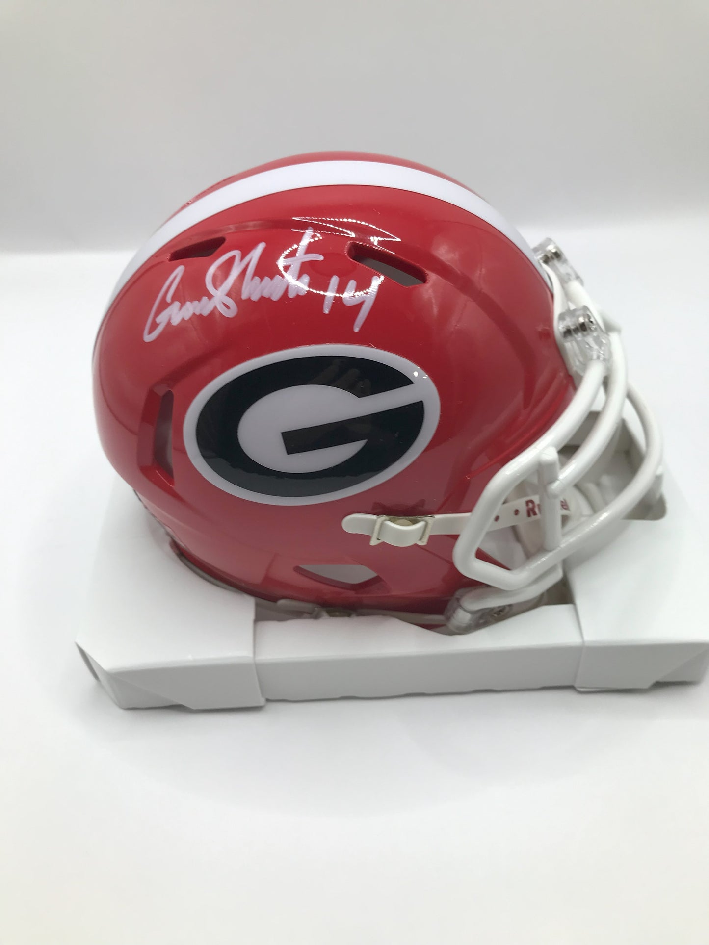 Mini Helmet - Gunner Stockton Autographed Riddell with Legit COA