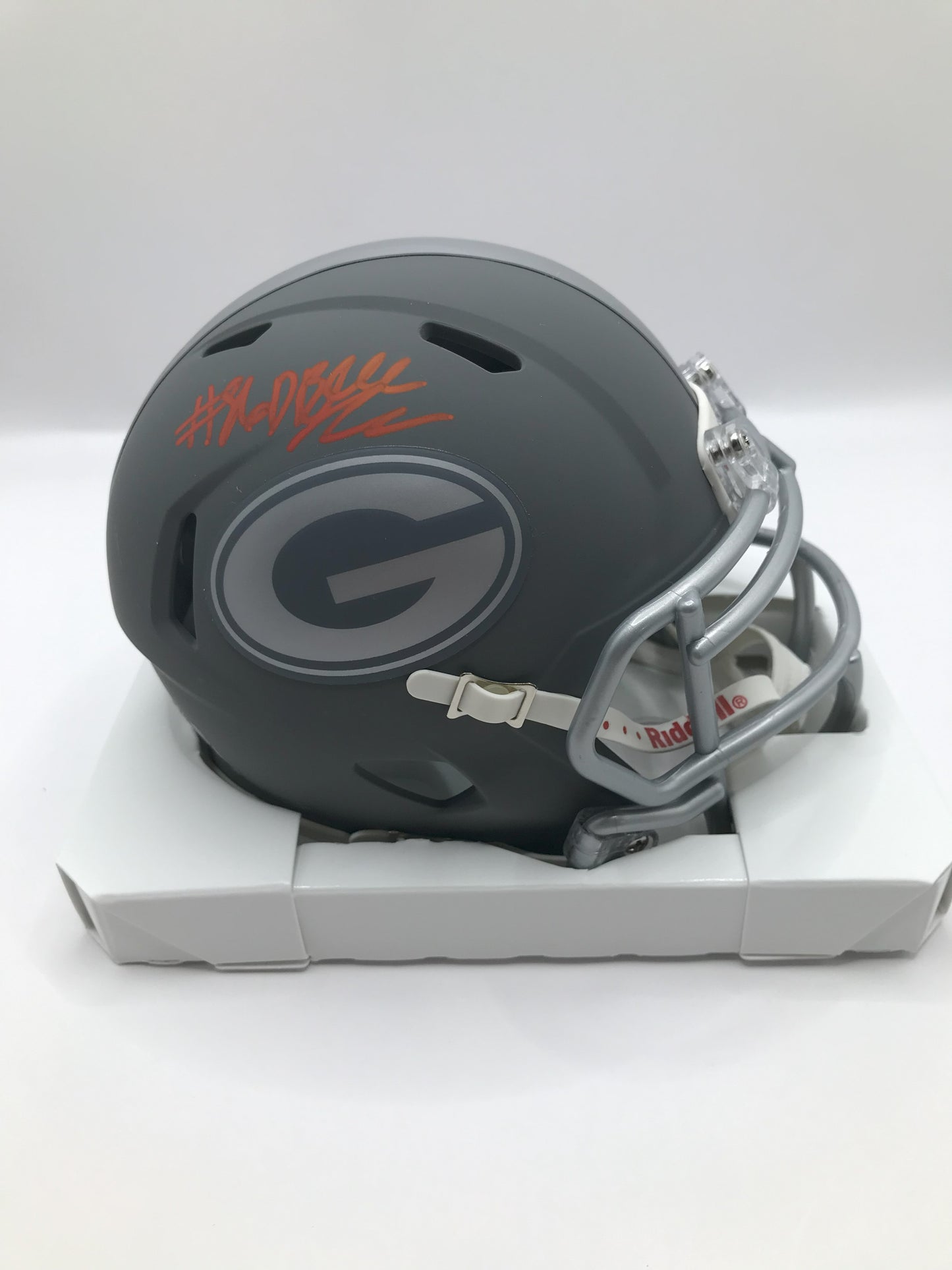 Mini Helmet - Dillon Bell Autographed Riddell Slate with Legit COA