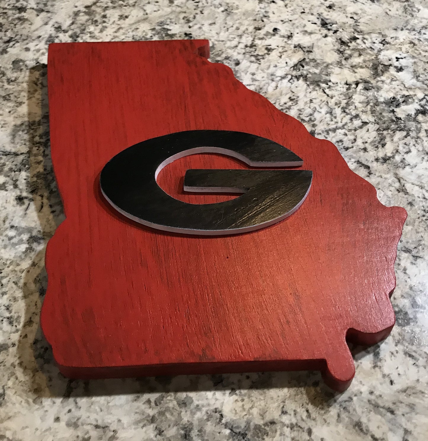 UGA Wooden Wall Art (G) Hand Made